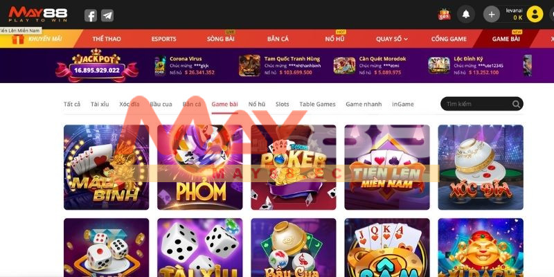 Giới thiệu về game bài poker tại web cược May88