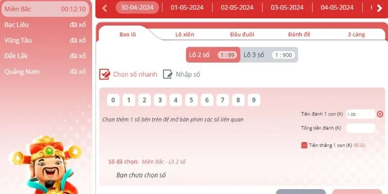 Đánh bao lô cực hấp dẫn 